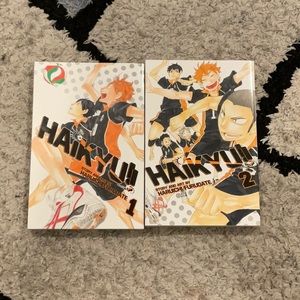 HAIKYUU!! MANGA BOOK 1 & BOOK 2 (PAPERBACK)